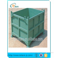 ningbo china supplier Logistics equipment galvanized metal waste container